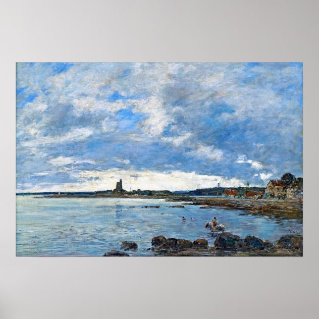 Boudin - St. Vaast-La-Hougue Poster (Front)