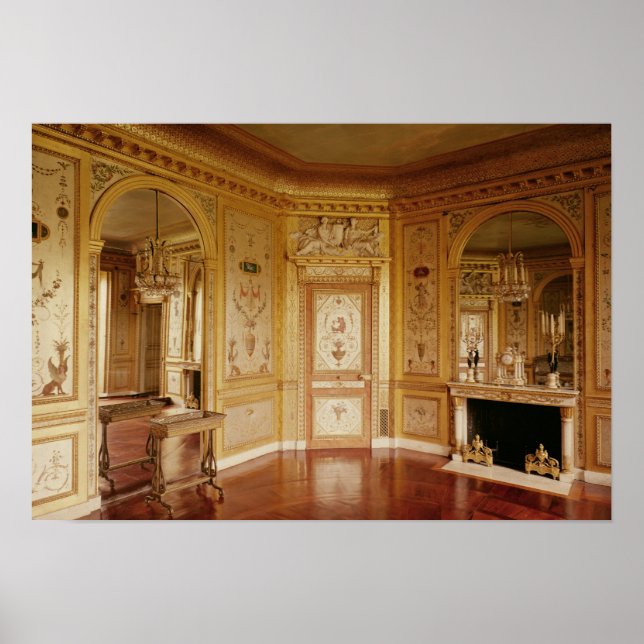 Boudoir of Marie-Antoinette in 1785 Poster (Front)