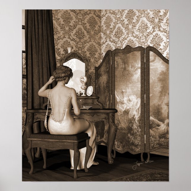 Boudoir Reflection Poster (Front)