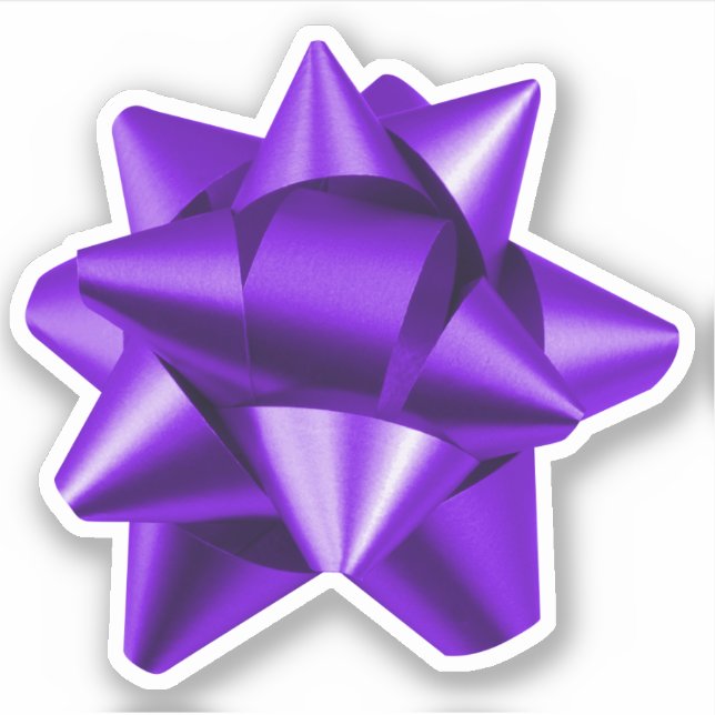Boue cadeau | Sticker | Tailles diverses | Violet (Devant)
