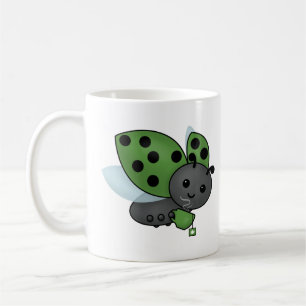 Boue de thé Ladybug café Mug