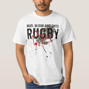 Boue, sang et intestins Rugby T-Shirt