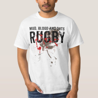 Boue, sang et intestins Rugby T-Shirt