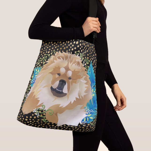 Bouffe de DAEJA vu (or noir) crossbody ou sac (De près)