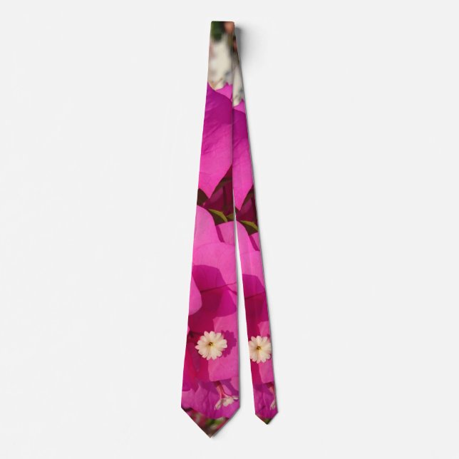 Bougainvillea Flower Tie (Front)