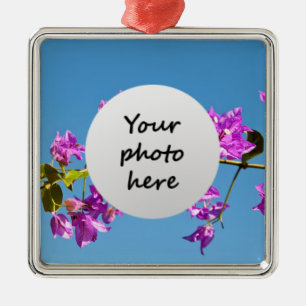 Bougainvillea Flowers Metal Ornament