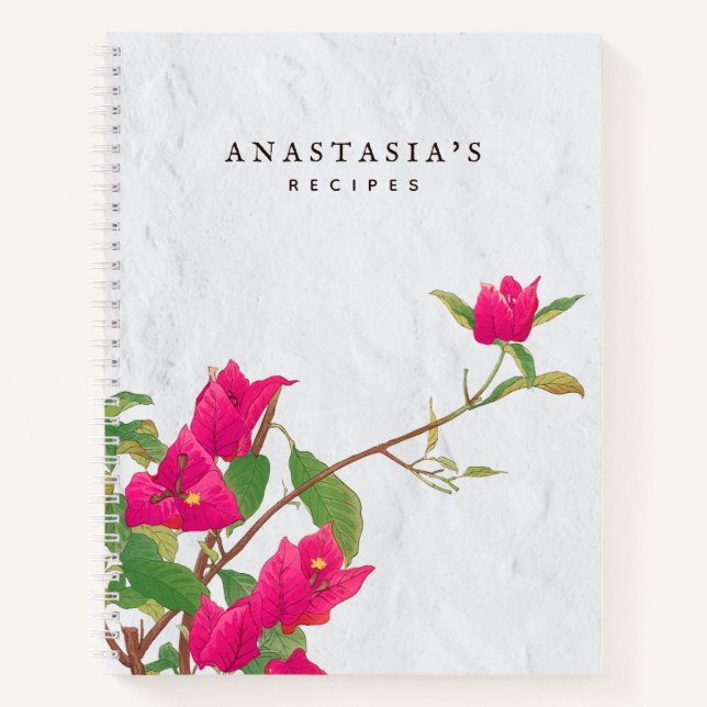 Bougainvillea Greek Island Recette Livre de recett (Devant)