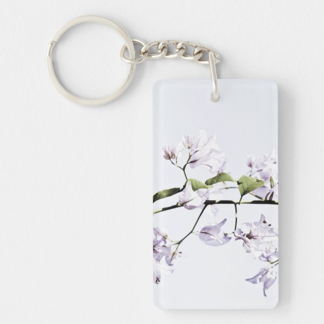 Bougainvillea Keychain (Front)