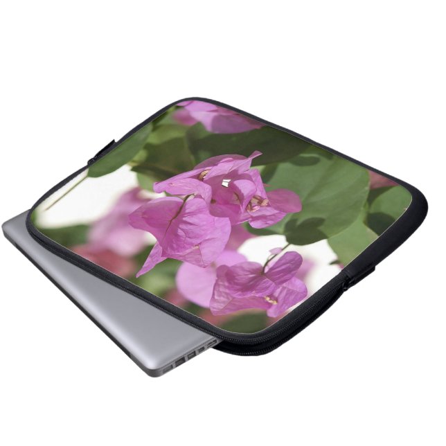 Bougainvillea Laptop Sleeve (Front Bottom)