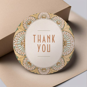 Bougainvillea Merci Autocollant Art Nouveau