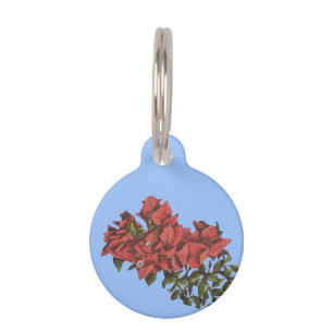 Bougainvillea Pet ID Tag