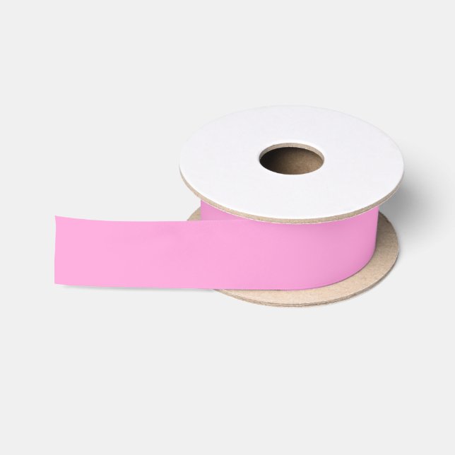 Bougainvillea Shrub Plant Pink Solid Colour Satin Ribbon (Spool)