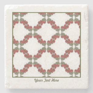Bougainvillea Stone Coaster