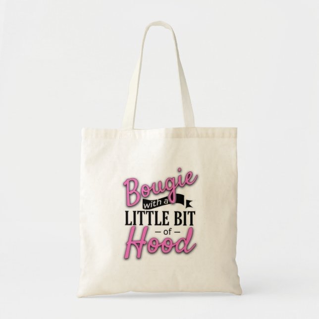 "Bougie avec un petit Sac fourre-tout à capuchon" (Devant)