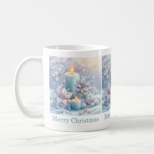 Bougie de Noël rêveuse Mug