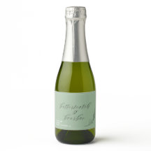 Bougie de vin Étiquette