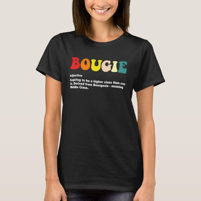Bougie Definition Apparel T-Shirt (Front)