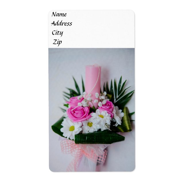 Bougie du baptême (Devant)