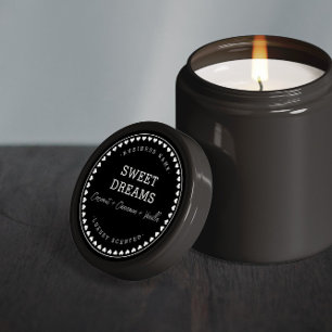 Bougie   Jam   Stickers Design Étiquette de produi