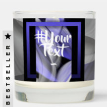 Bougie parfumée Abstrait Accueil Tendance Lavande