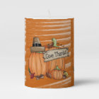 Bougie Pilar de jour bon thanksgiving