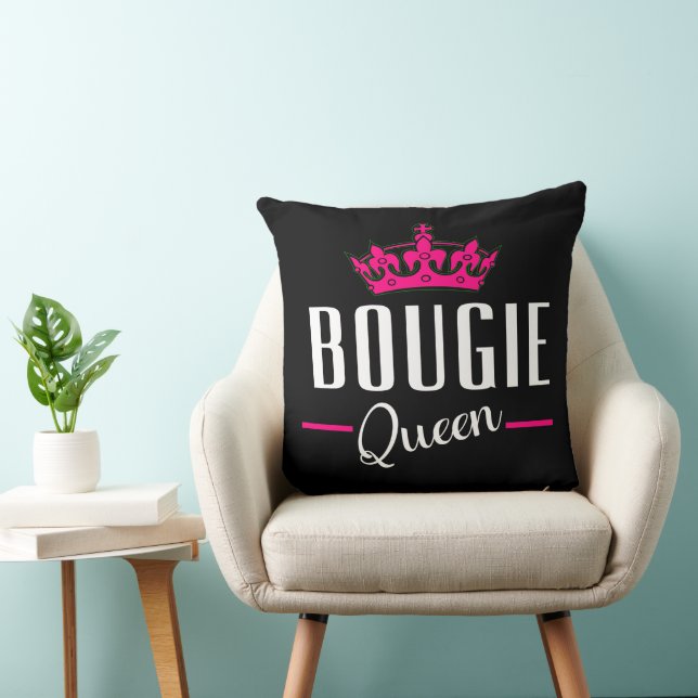 Bougie Queen Throw Pillow (Chair)