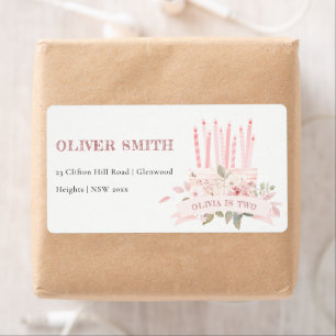 Bougies à gâteau floral moelleux n'importe quel âg