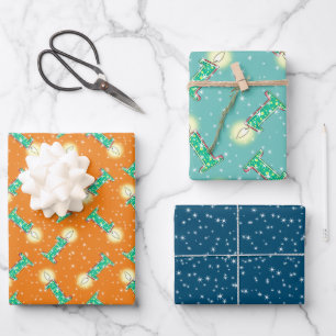 Bougies colorées 1er anniversaire sur papier d'en