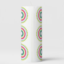 Bougies colorées Diwali