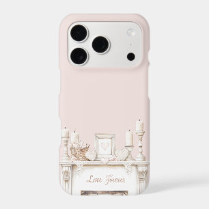 Bougies de cheminée Cœurs Amour Rose Pâle Pour Tou