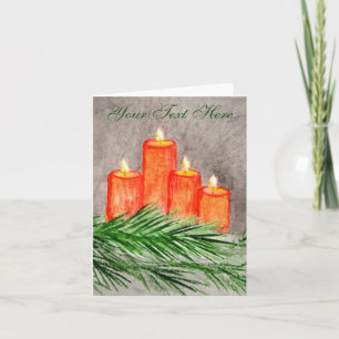 Bougies de Noël