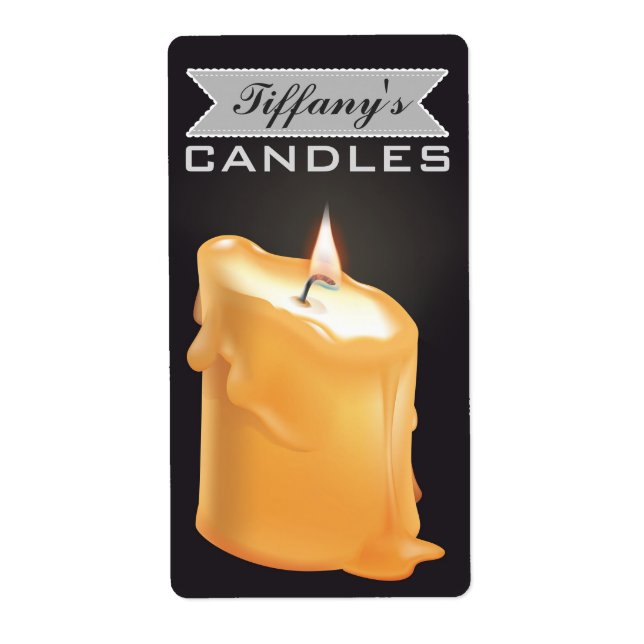 Bougies maison personnalisées | Bougies artisanale (Devant)