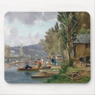 Bougival, 1873 mouse pad