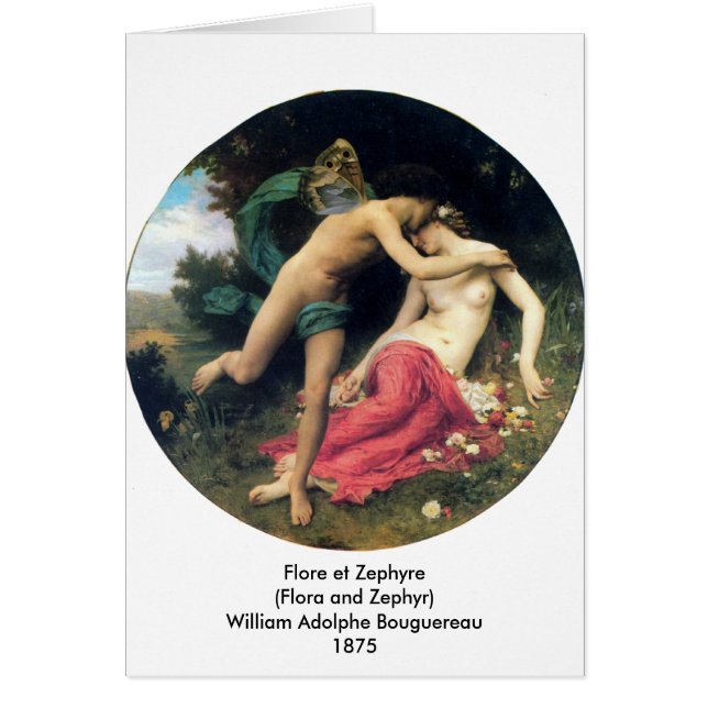 Bouguereau - Flore et Zephyre (Devant)