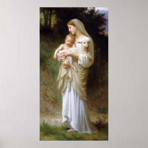 Bouguereau Innocence Poster