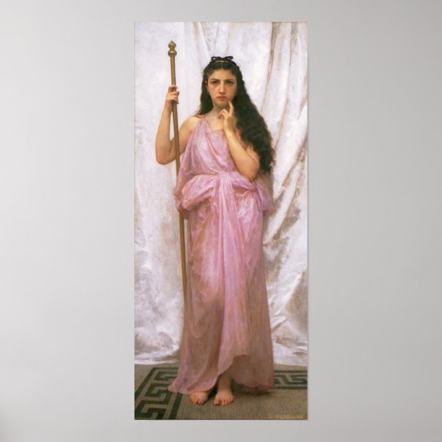 Bouguereau - Jeune Pretresse Poster (Front)