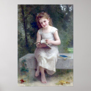 Bouguereau - La Liseuse Poster
