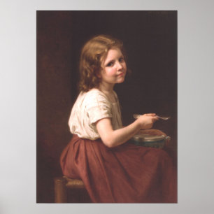 Bouguereau - La Soupe Poster