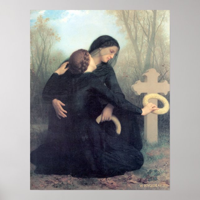 Bouguereau - Le Jour des Morts Poster (Front)