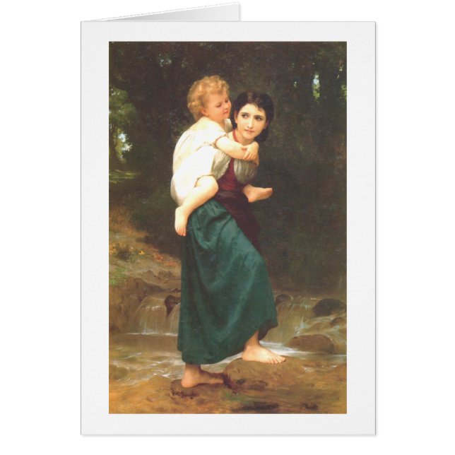 Bouguereau - Le Passage du Gue (Front)