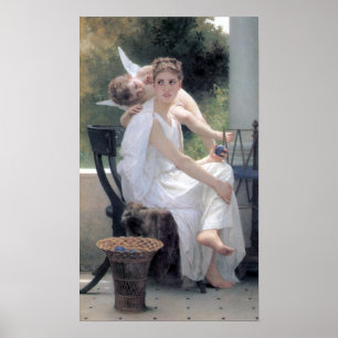 Bouguereau - Le Travail Interrompu Poster
