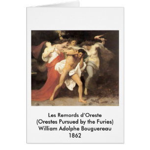 Bouguereau - Les Remords d’Oreste
