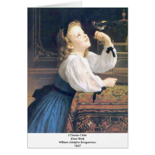 Bouguereau - L'Oiseau Cheri