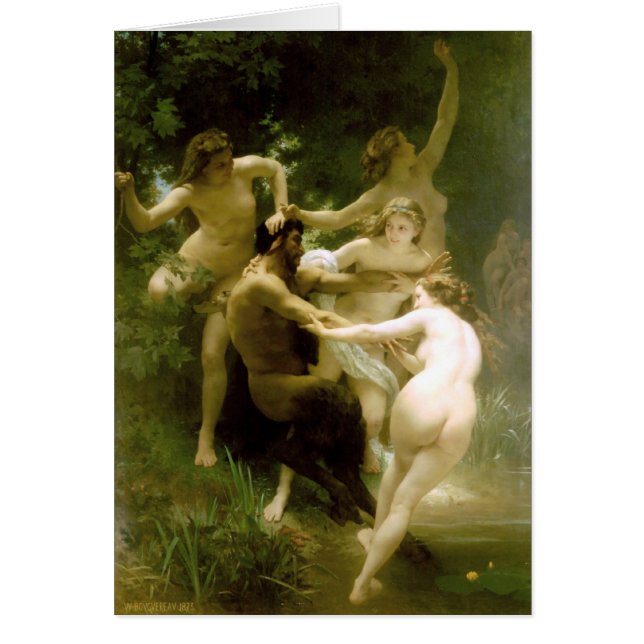 Bouguereau - Nymphes et Satyre (Front)