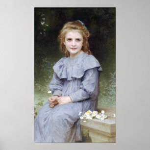Bouguereau - Paquerettes Poster