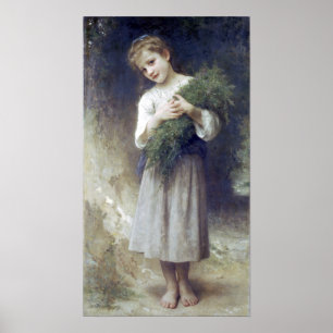 Bouguereau - Retour des Champs Poster