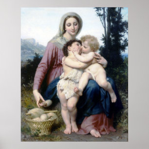 Bouguereau - Sainte Famille Poster