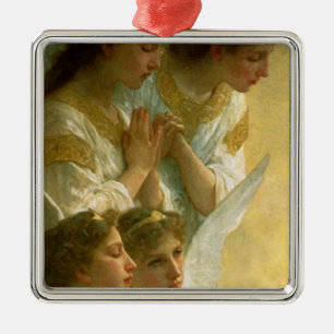 Bouguereau's Angels Metal Ornament