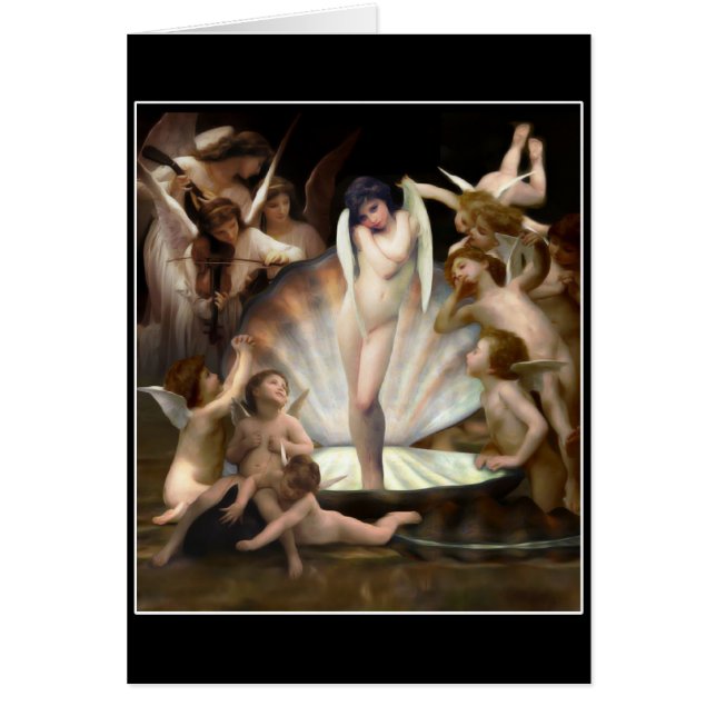 Bouguereau's Angels Surround Cupid (Front)