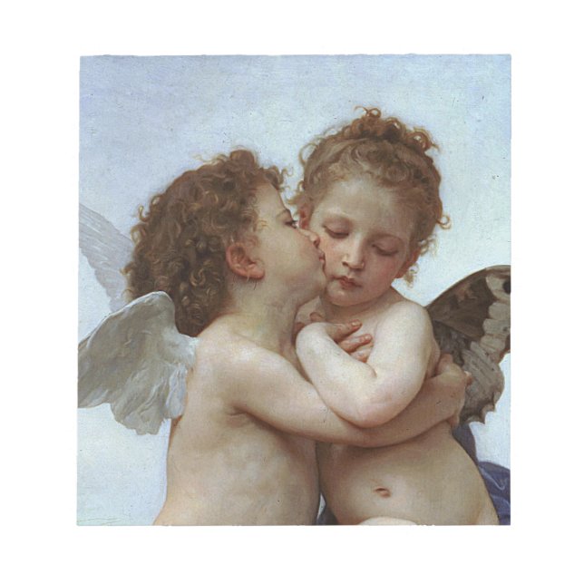 Bouguereau's L'Amour et Psyche, enfants (Cupid) Notepad (Front)